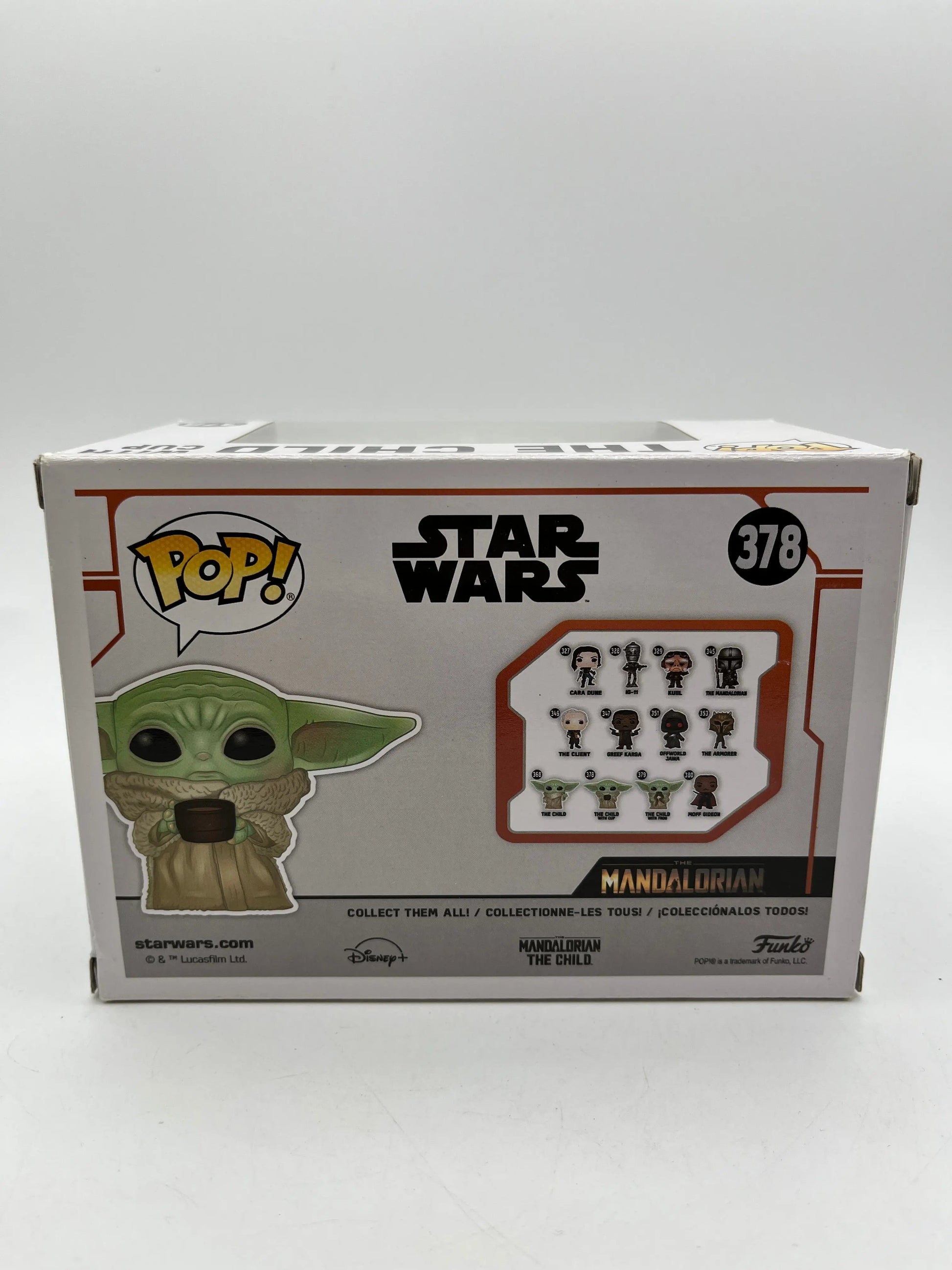 Funko POP! Star Wars The Mandalorian The Child With Cup #378 FRENLY BRICKS - Open 7 Days