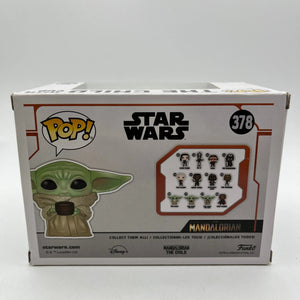 Funko POP! Star Wars The Mandalorian The Child With Cup #378 FRENLY BRICKS - Open 7 Days