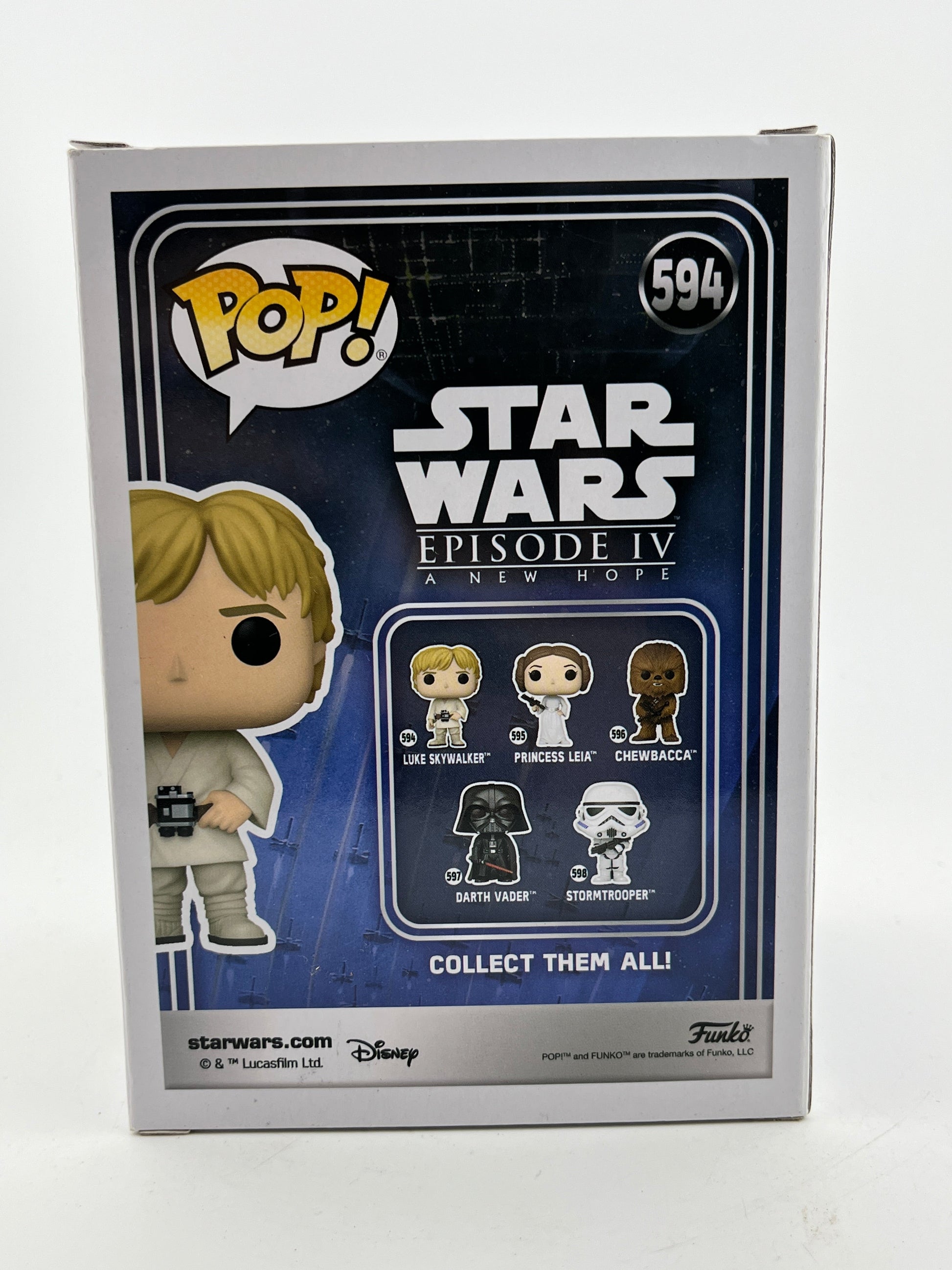 Funko POP! Star Wars - Luke Skywalker #594 - Vinyl Collectable FRENLY BRICKS - Open 7 Days