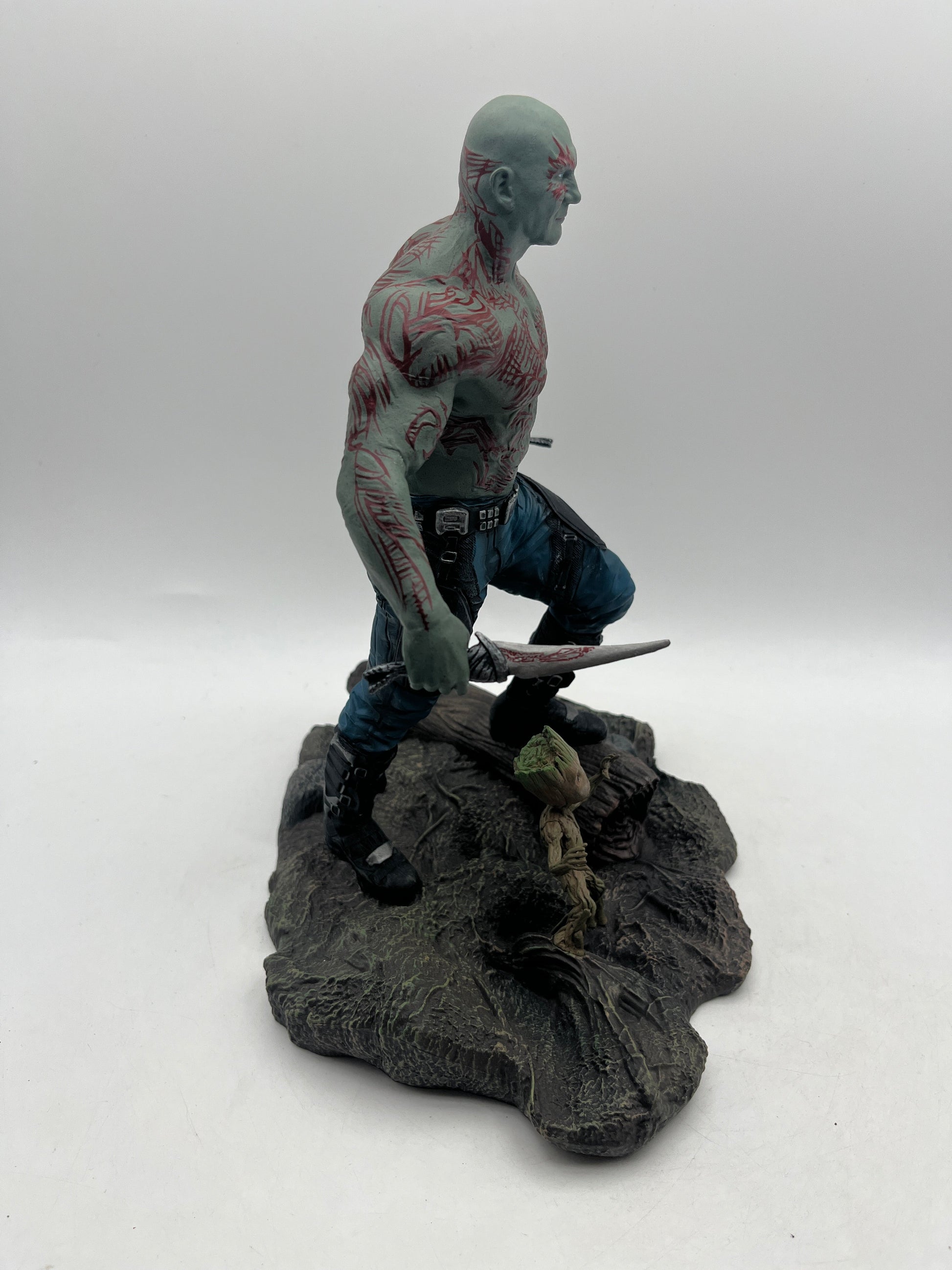 Marvel Guardians Of The Galaxy Vol. 2 Drax And Groot Diamond Gallery Statue FRENLY BRICKS - Open 7 Days