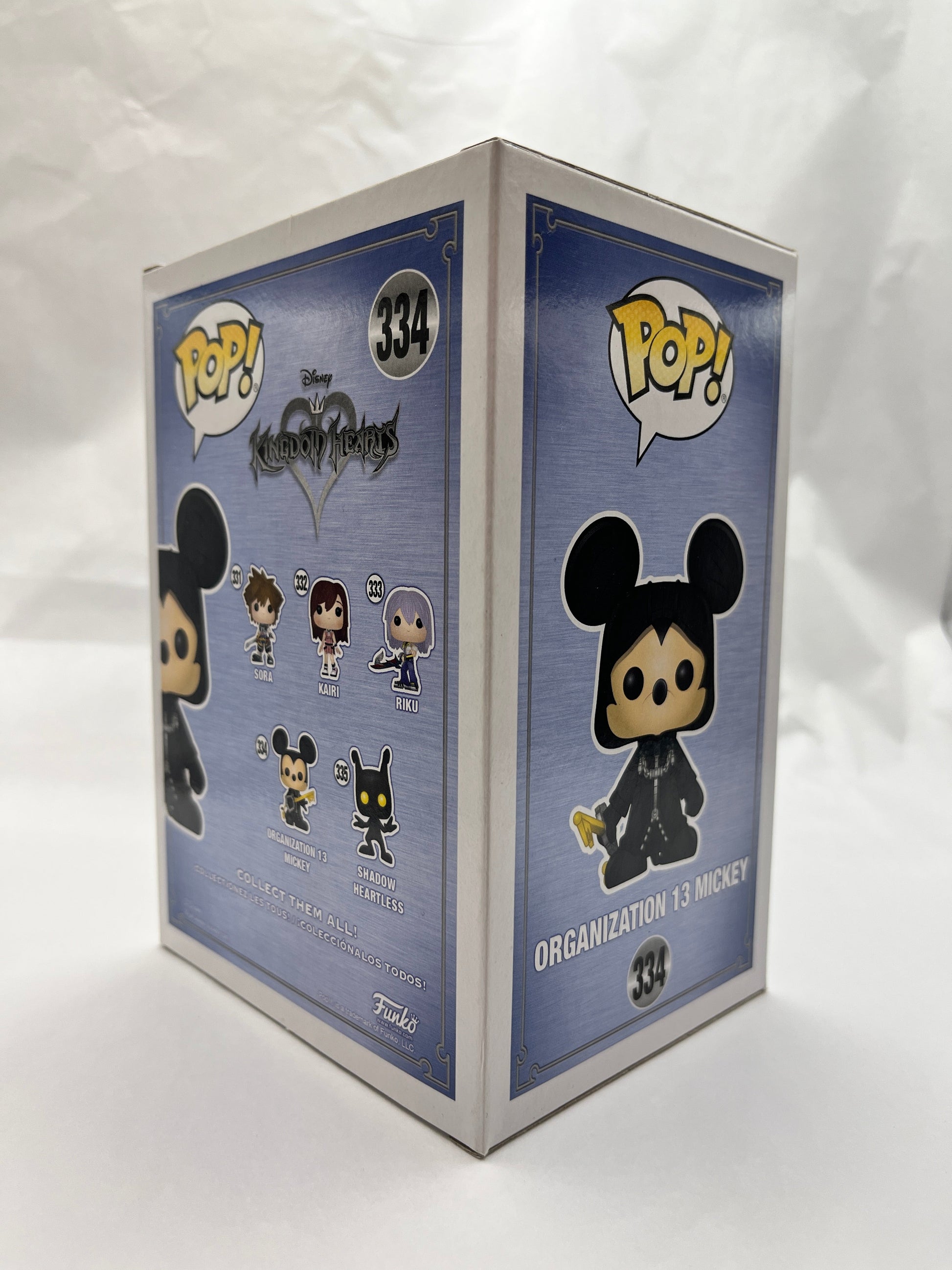Funko POP! Disney Kingdom Hearts Organisation 13 Mickey #334 - Glow Chase Edition FRENLY BRICKS - Open 7 Days