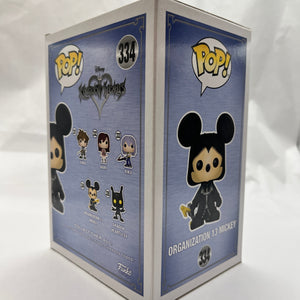 Funko POP! Disney Kingdom Hearts Organisation 13 Mickey #334 - Glow Chase Edition FRENLY BRICKS - Open 7 Days
