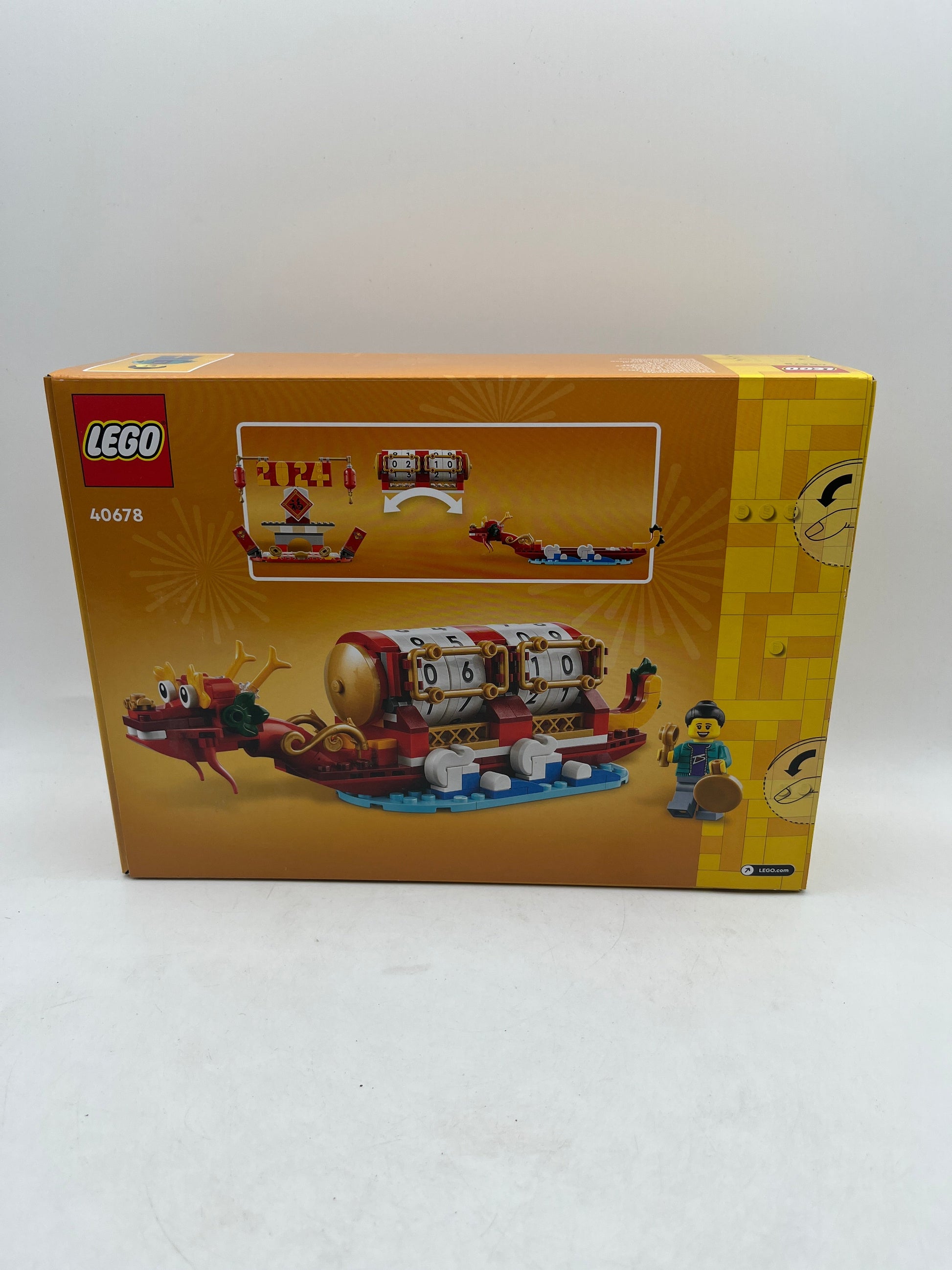 Lego 40678 Festival Calendar 2024 Dragon Boat New Year Brand New FRENLY BRICKS - Open 7 Days