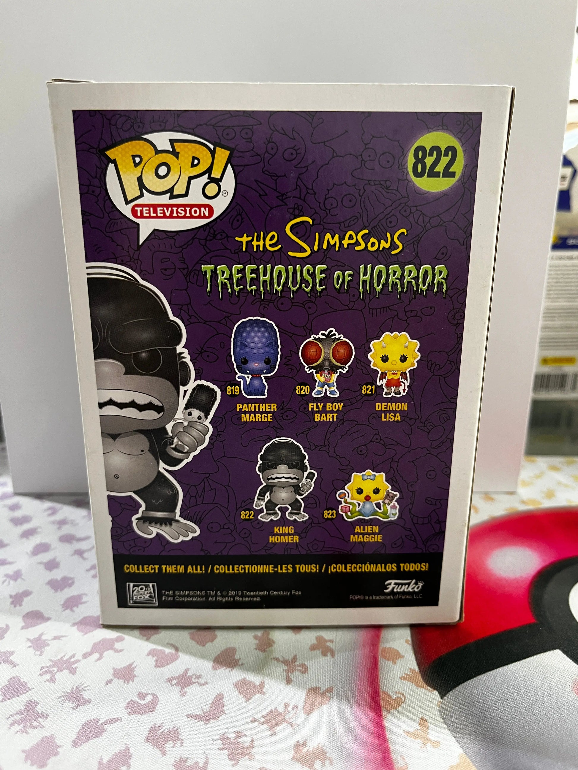 Funko Pop Vinyl Television the Simpsons TreeHouse Of Horror King Homer #822 FRENLY BRICKS - Open 7 Days