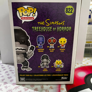 Funko Pop Vinyl Television the Simpsons TreeHouse Of Horror King Homer #822 FRENLY BRICKS - Open 7 Days