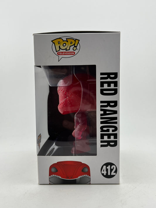Funko POP! Might Morphin Power Rangers - Red Ranger #412 - Vinyl Collectable FRENLY BRICKS - Open 7 Days
