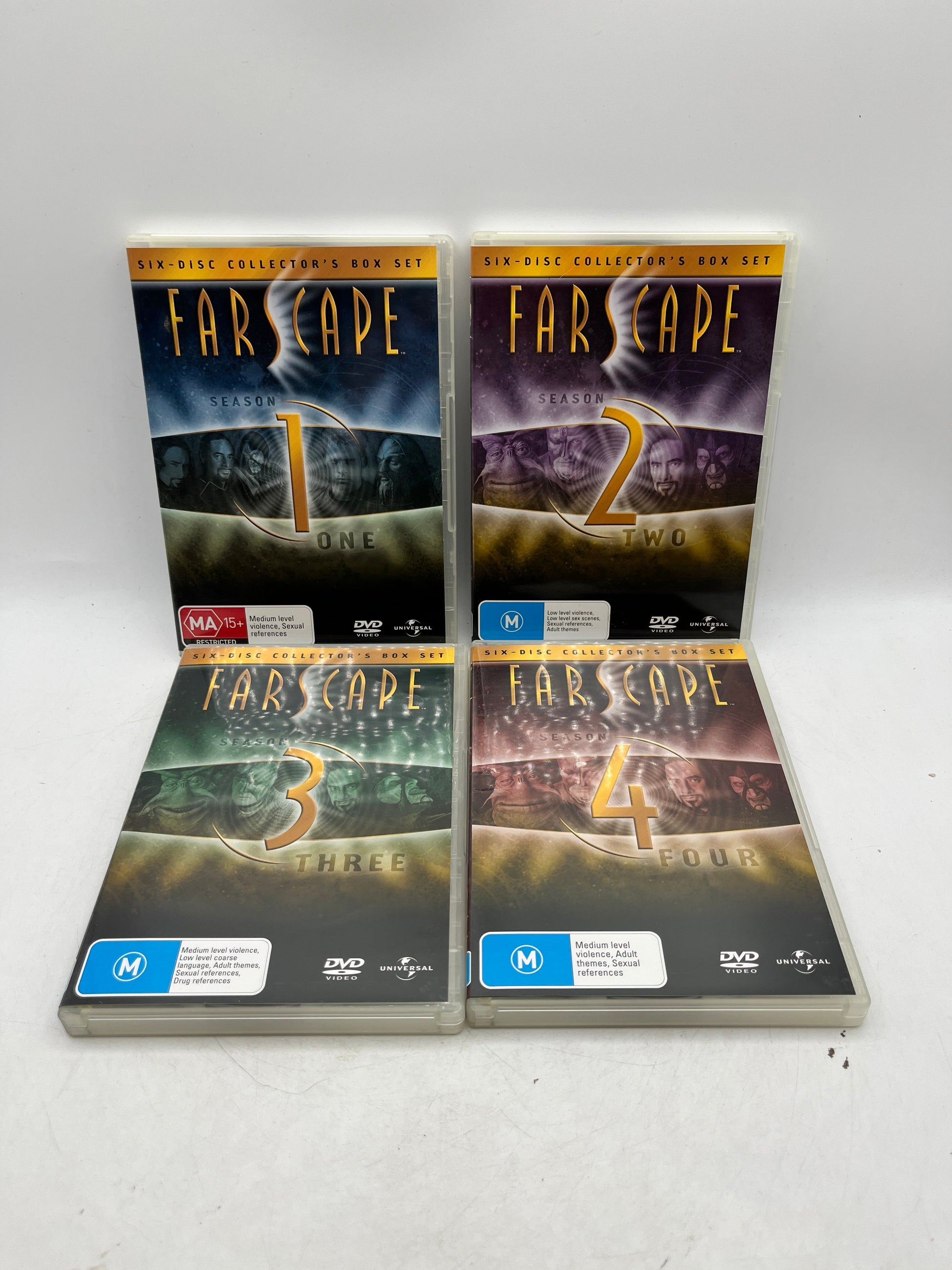 Farscape Complete TV Series Collection Set Seasons 1 2 3 4 Sci Fi War - Complete FRENLY BRICKS - Open 7 Days