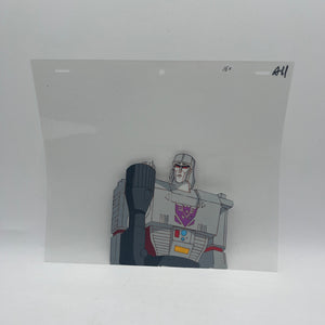 Megatron Transformers Animation Production Cel & Drawing Classic FRENLY BRICKS - Open 7 Days