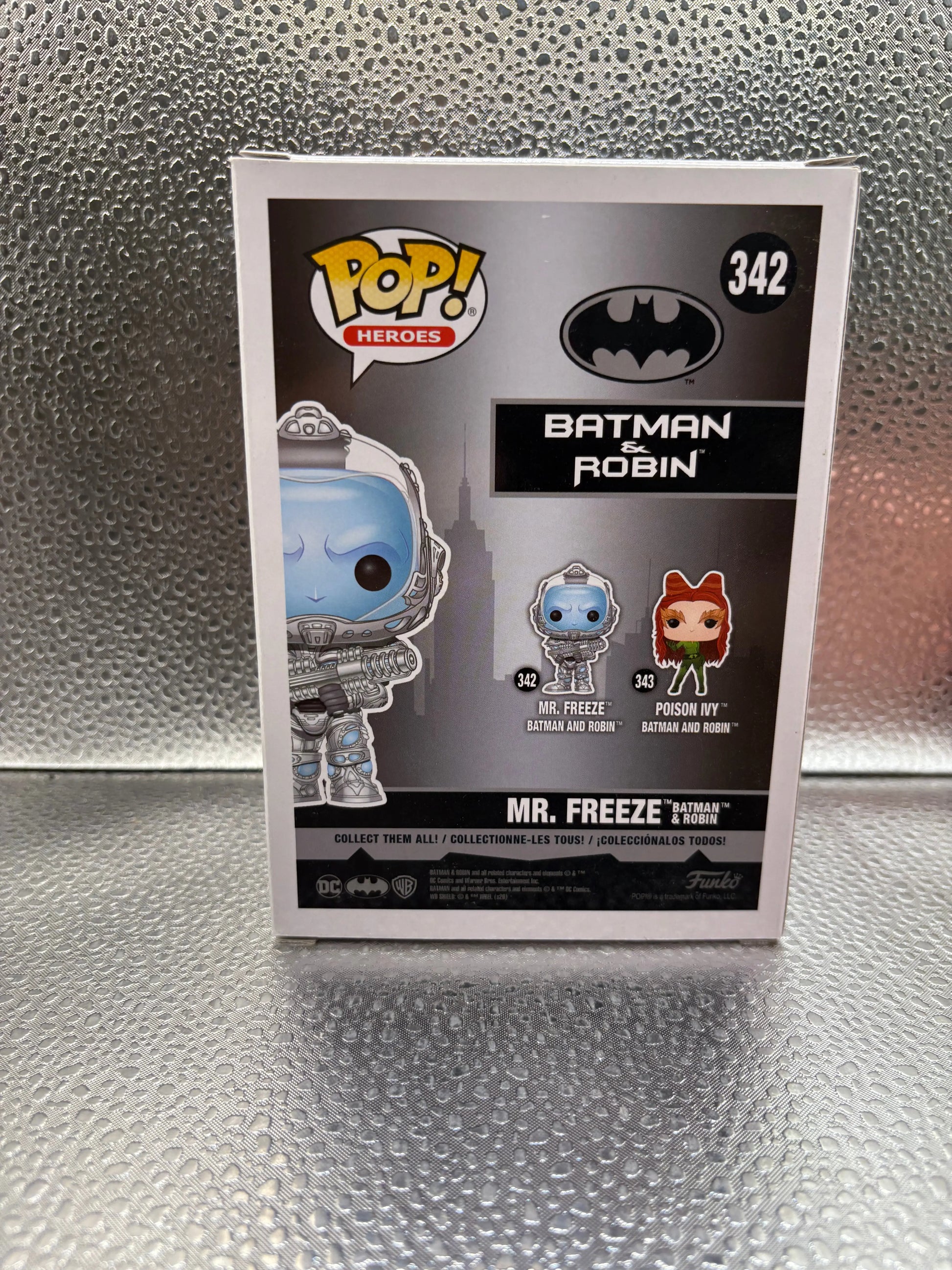 Funko pop Vinyl #342 Heroes  Mr. Freeze FRENLY BRICKS - Open 7 Days