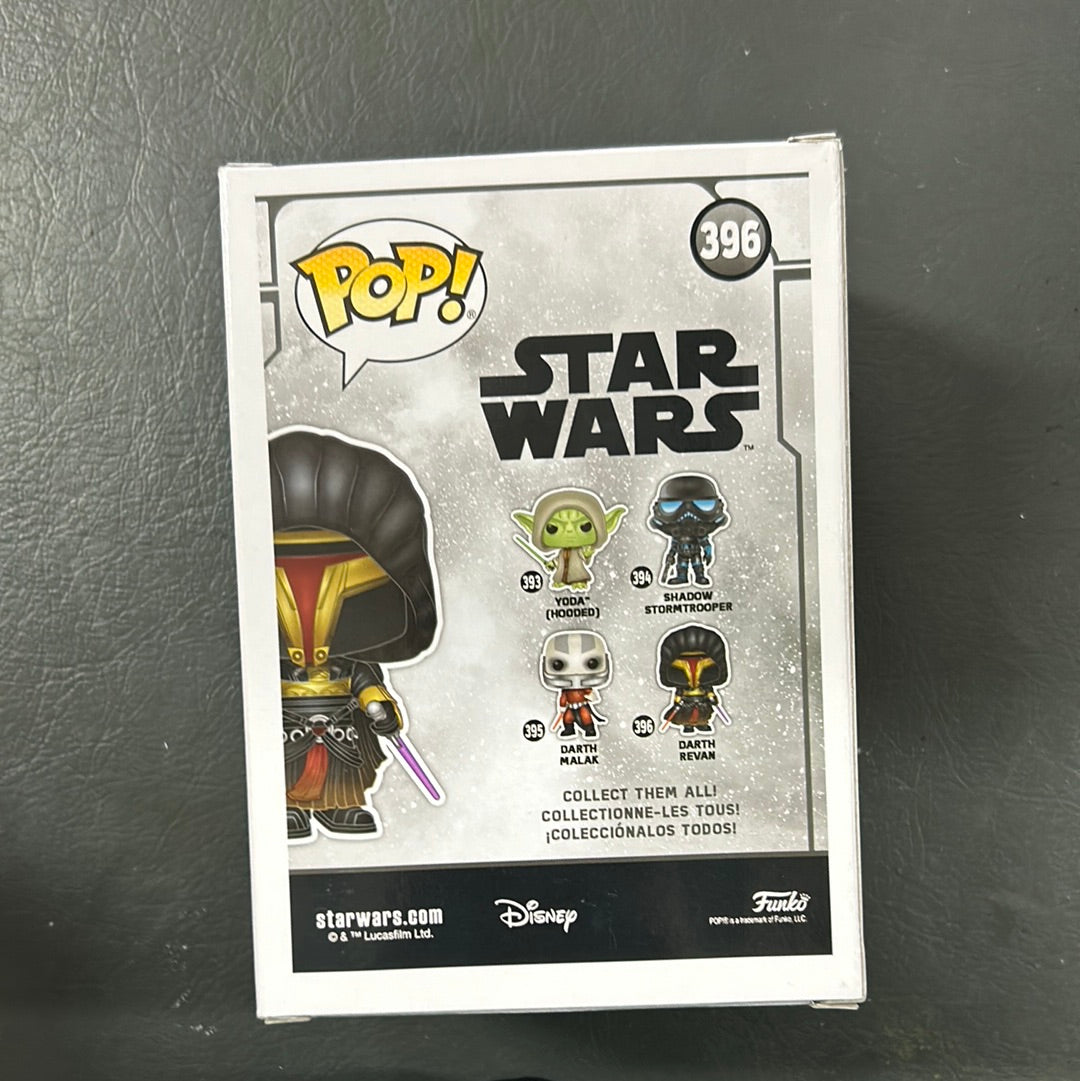 Star Wars: Knights of the Old Republic - Darth Revan Pop! Vinyl #396 FRENLY BRICKS - Open 7 Days