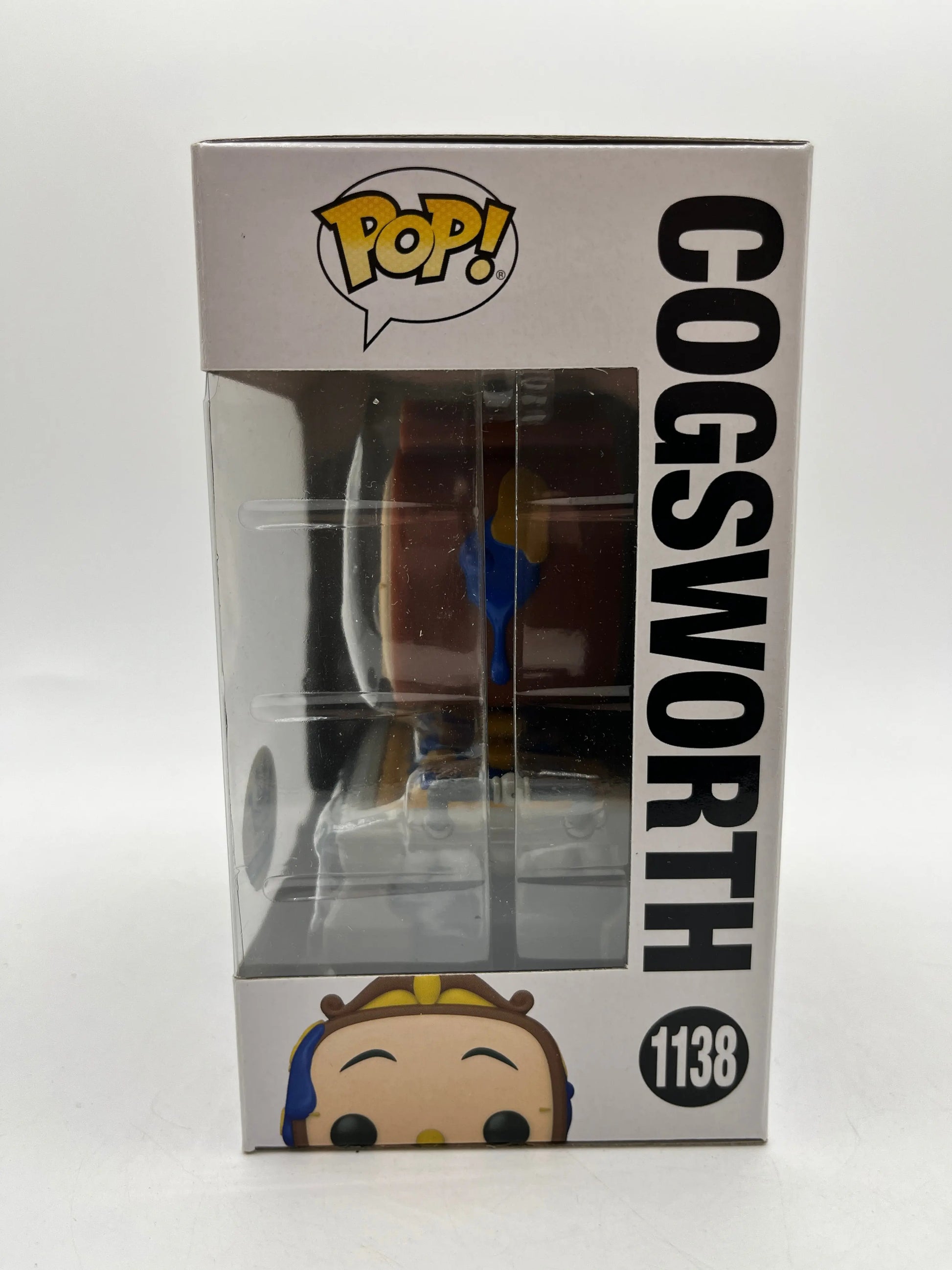 Funko POP! Disney Beauty and the Beast Cogsworth #1138 - 30th Anniversary Edition FRENLY BRICKS - Open 7 Days