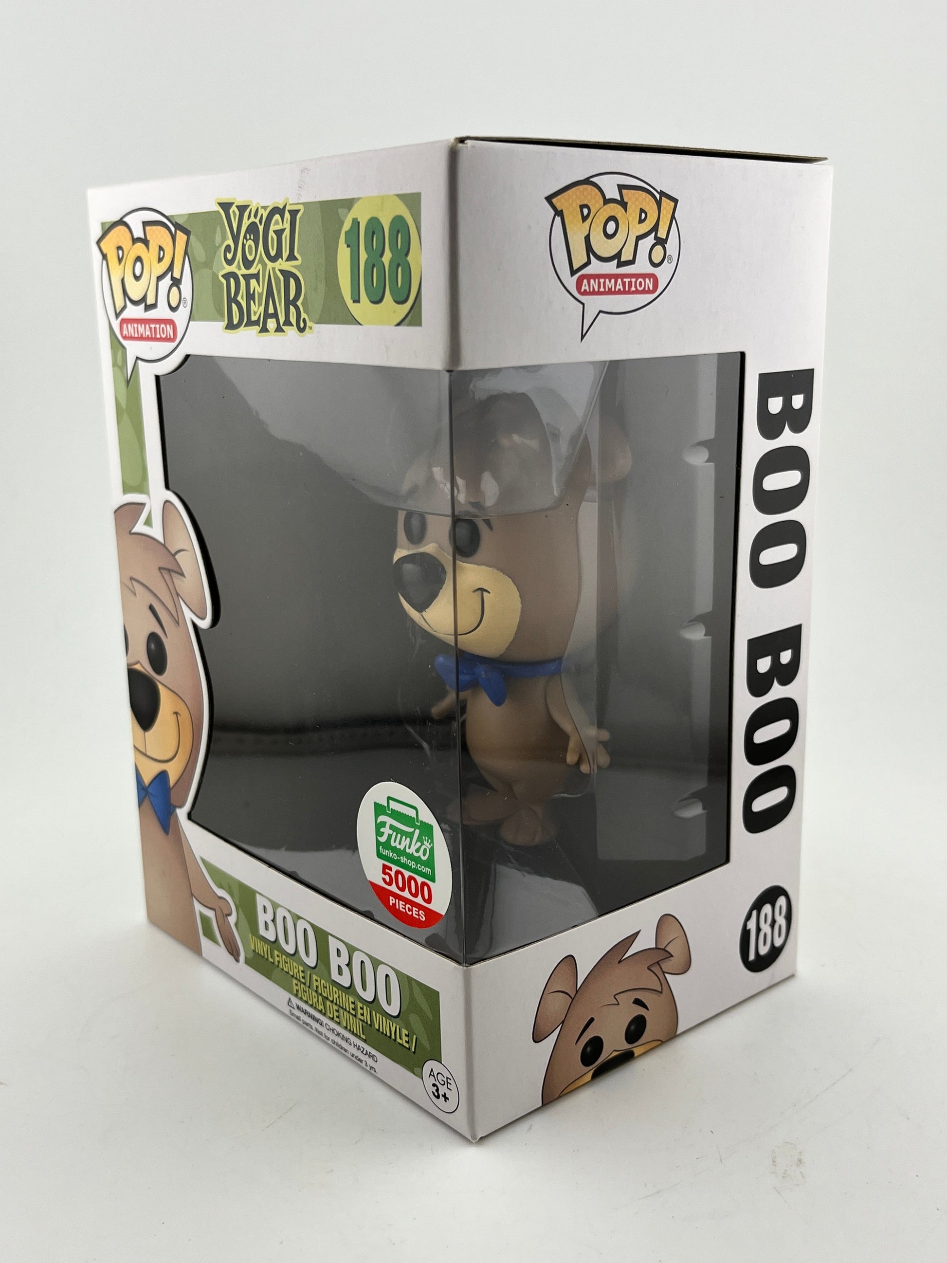 Funko POP! Animation Yogi Bear - Boo Boo #188 - Funko 5000 Pieces FRENLY BRICKS - Open 7 Days