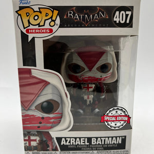 Funko POP! Heroes Batman Arkham Knight Azrael Batman #407 - Vinyl Collectable FRENLY BRICKS - Open 7 Days