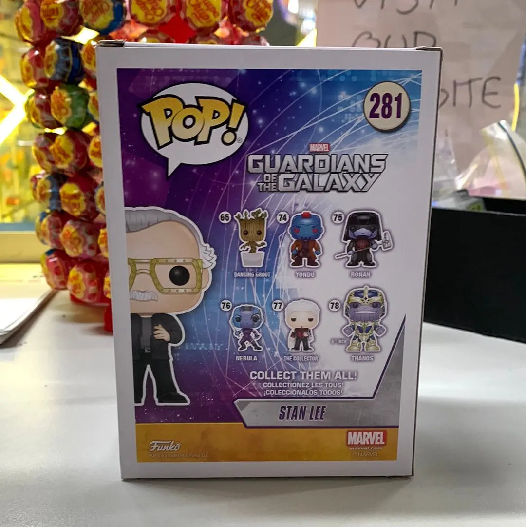 Funko Pop Marvel Guardians Of The Galaxy Stan Lee #281 Vinyl Figure FRENLY BRICKS - Open 7 Days