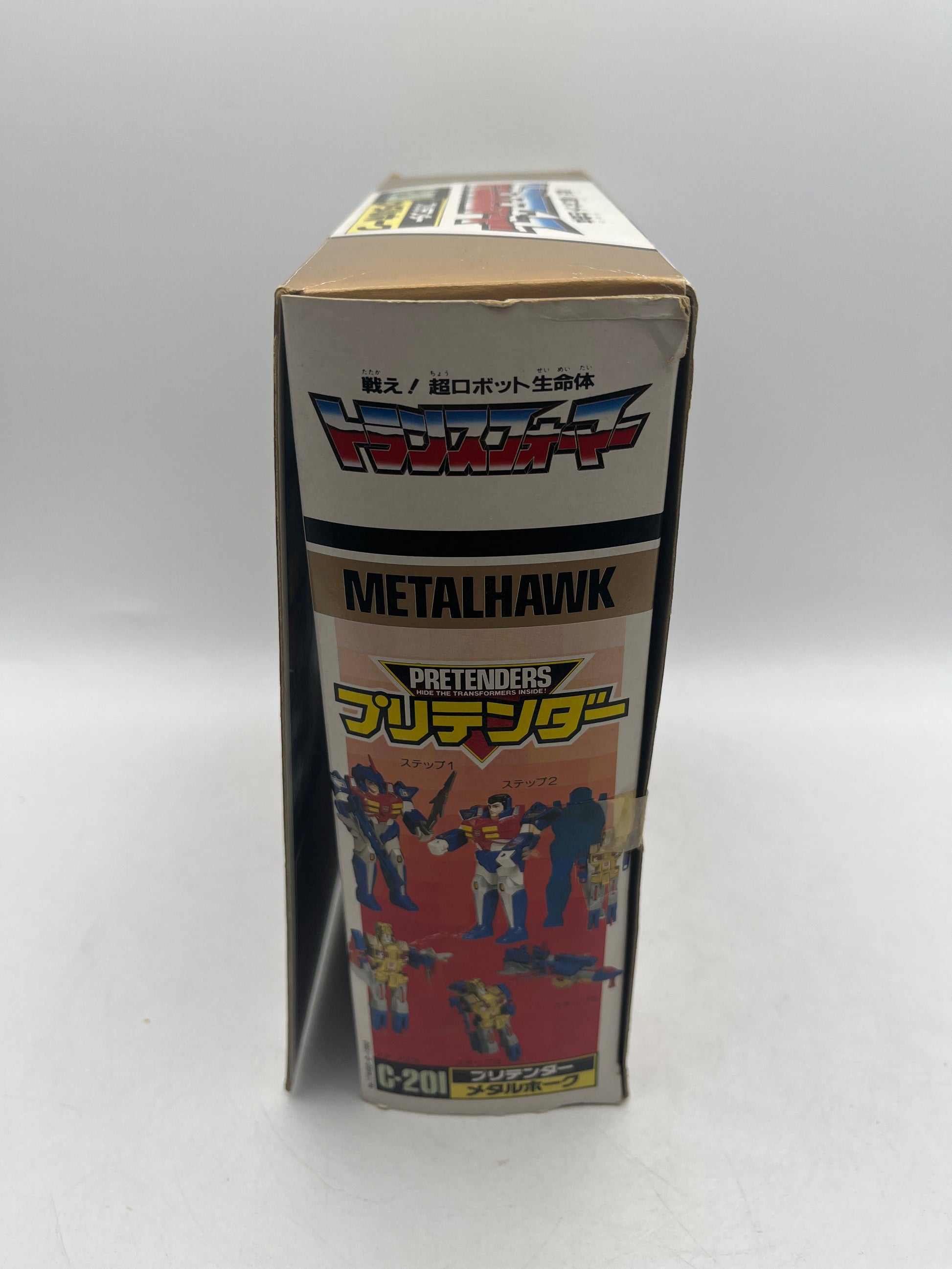 Takara Transformers C-201 Super-God Masterforce  G1 Pretender “Metalhawk” FRENLY BRICKS - Open 7 Days