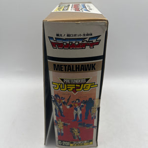 Takara Transformers C-201 Super-God Masterforce  G1 Pretender “Metalhawk” FRENLY BRICKS - Open 7 Days