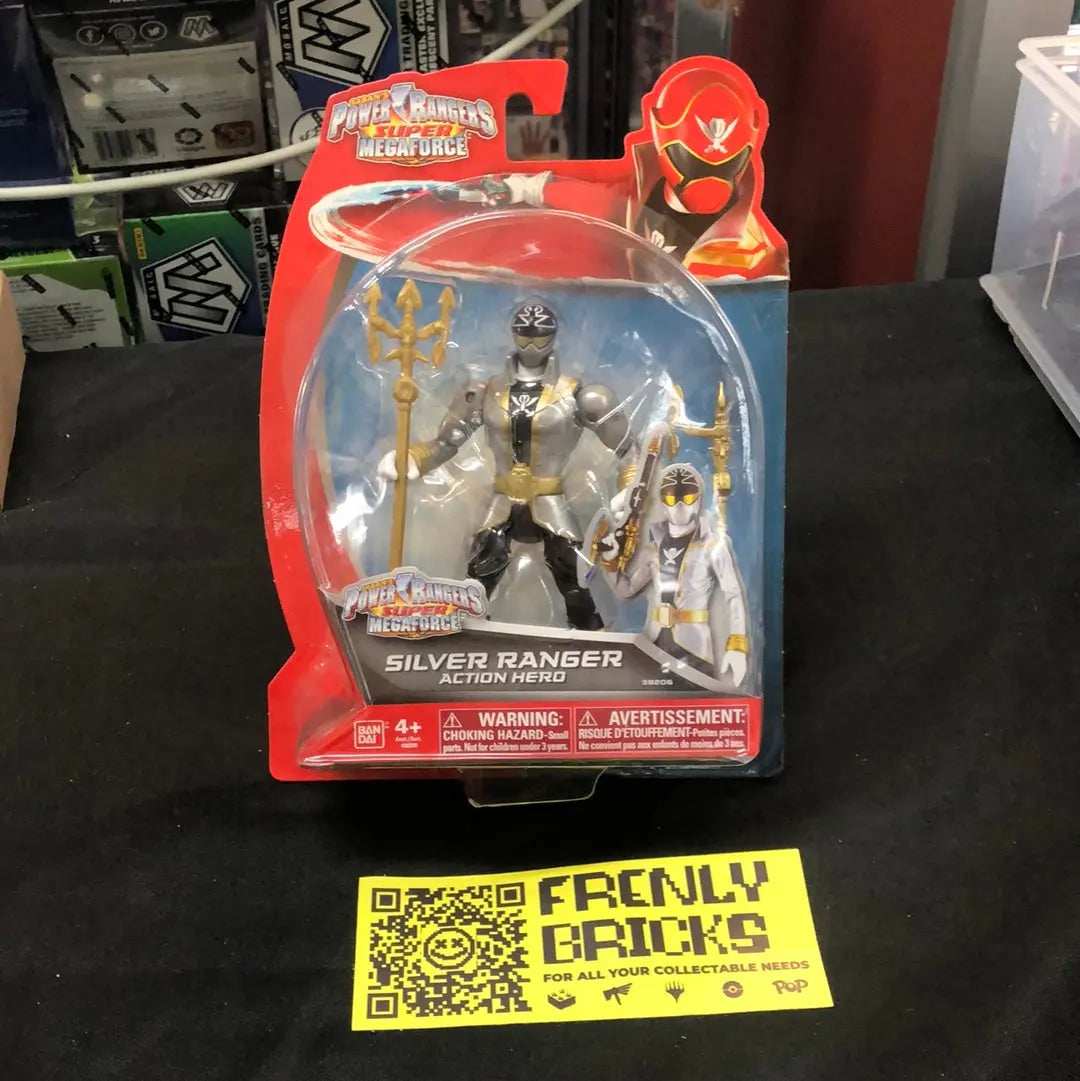 Power Rangers Super Megaforce "Silver Ranger" Pirate Complete FRENLY BRICKS - Open 7 Days