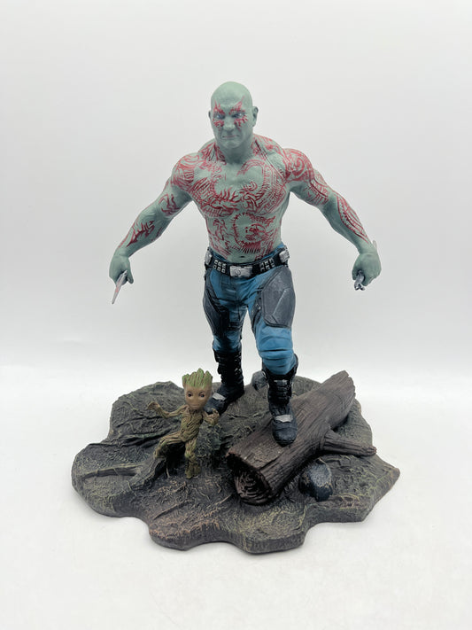 Marvel Guardians Of The Galaxy Vol. 2 Drax And Groot Diamond Gallery Statue FRENLY BRICKS - Open 7 Days