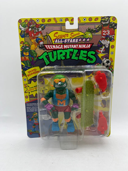 Playmates Toys Teenage Mutant Ninja Turtles - Sewer Sports Michelangelo FRENLY BRICKS - Open 7 Days