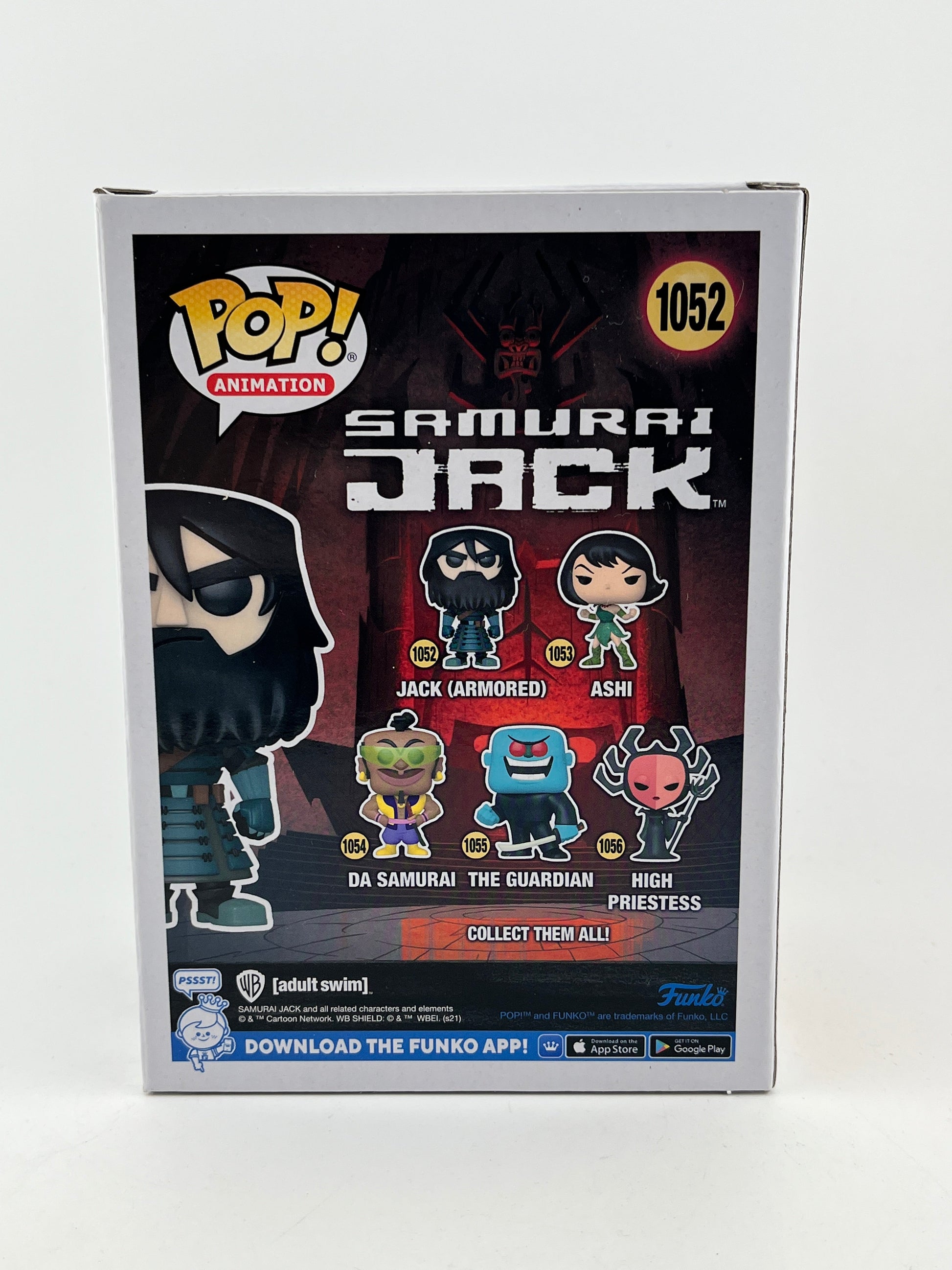 Funko POP! Animation Samurai Jack - Jack (Armored) #1052 - Vinyl Collectable FRENLY BRICKS - Open 7 Days
