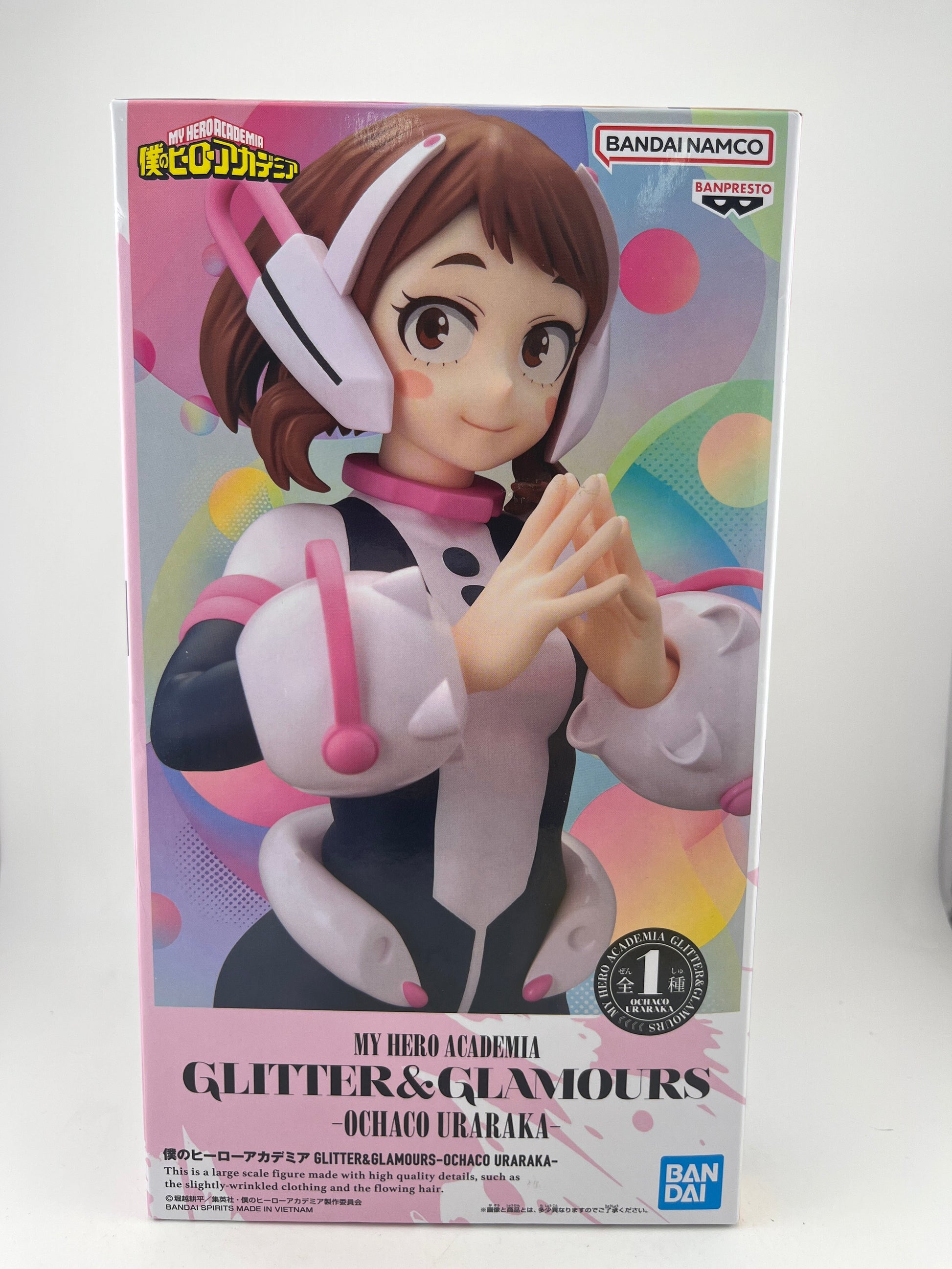 MHA My Hero Academia Ochaco Uraraka Uravity GLITTER & GLAMOURS Figure BANPRESTO FRENLY BRICKS - Open 7 Days
