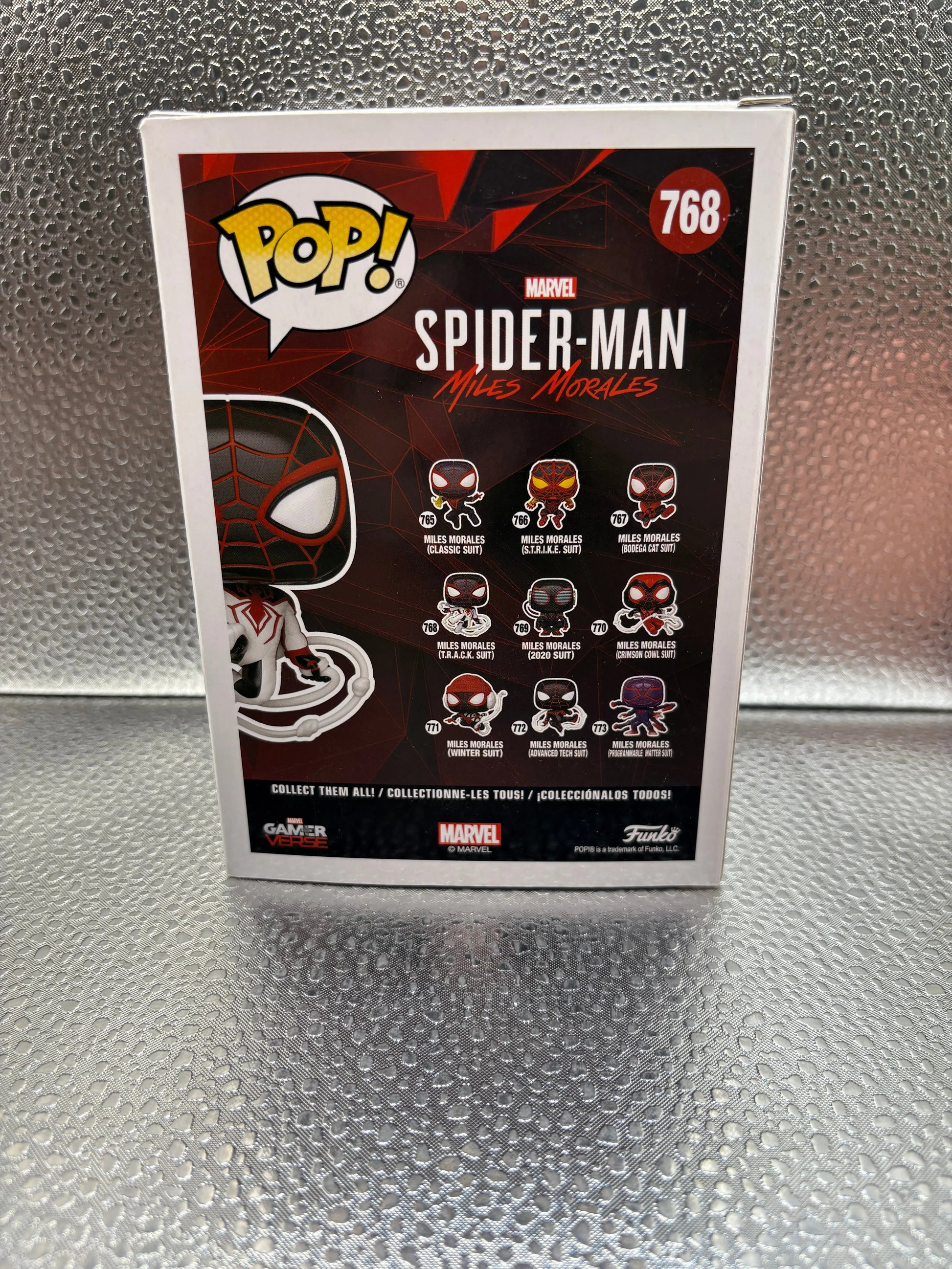 Funko Pop Vinyl #768 Marvel Miles Morales FRENLY BRICKS - Open 7 Days