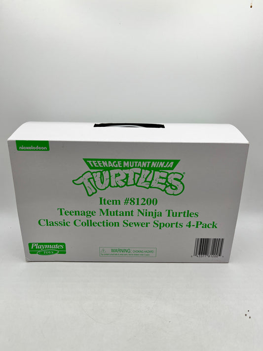 Playmates Toys Teenage Mutant Ninja Turtles Action Figure Sewer Sports - Playmates 4 Pack - Not Sealed FRENLY BRICKS - Open 7 Days