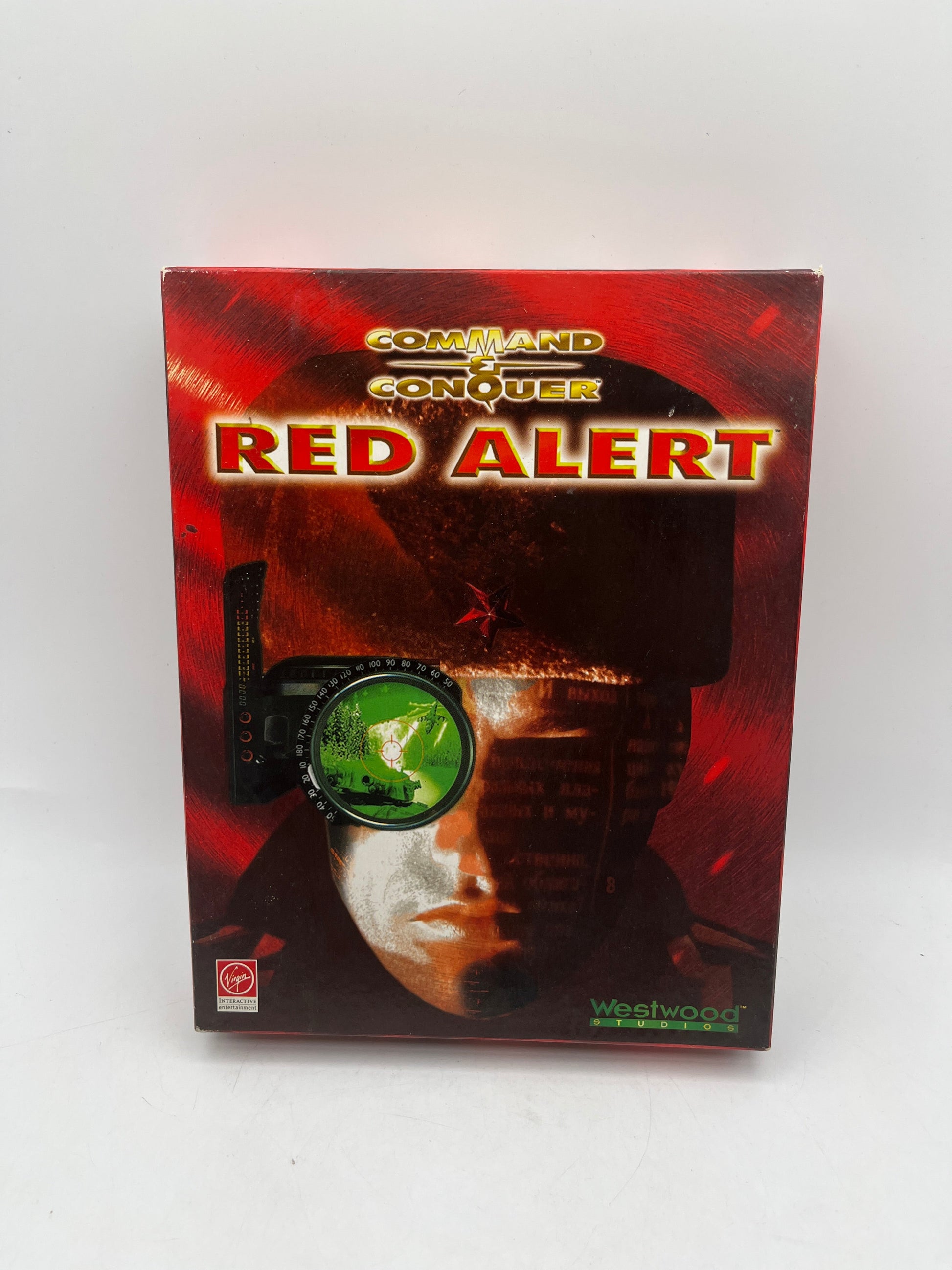 C&C Red Alert PC CD-Rom Big Box Classic Game Westwood Studios 1996 +combinedship FRENLY BRICKS - Open 7 Days