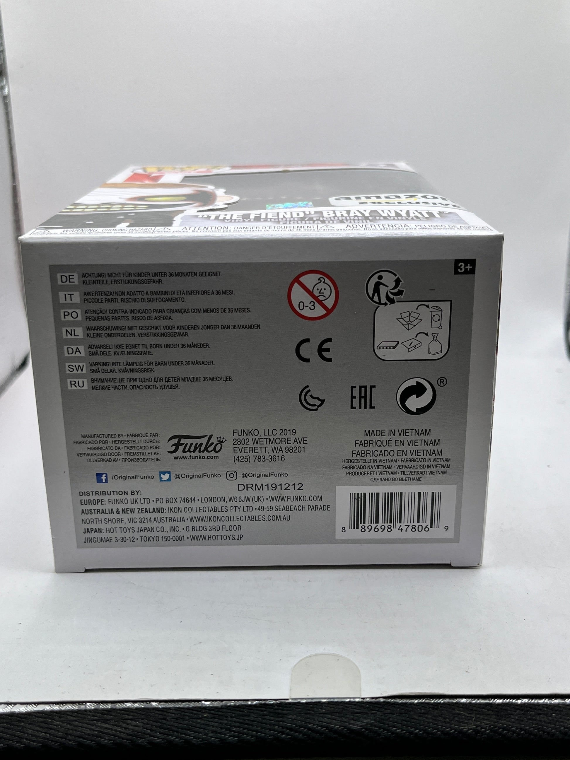 Funko POP! WWE - “The Fiend” Bray Wyatt #77 - Amazon Exclusive FRENLY BRICKS - Open 7 Days