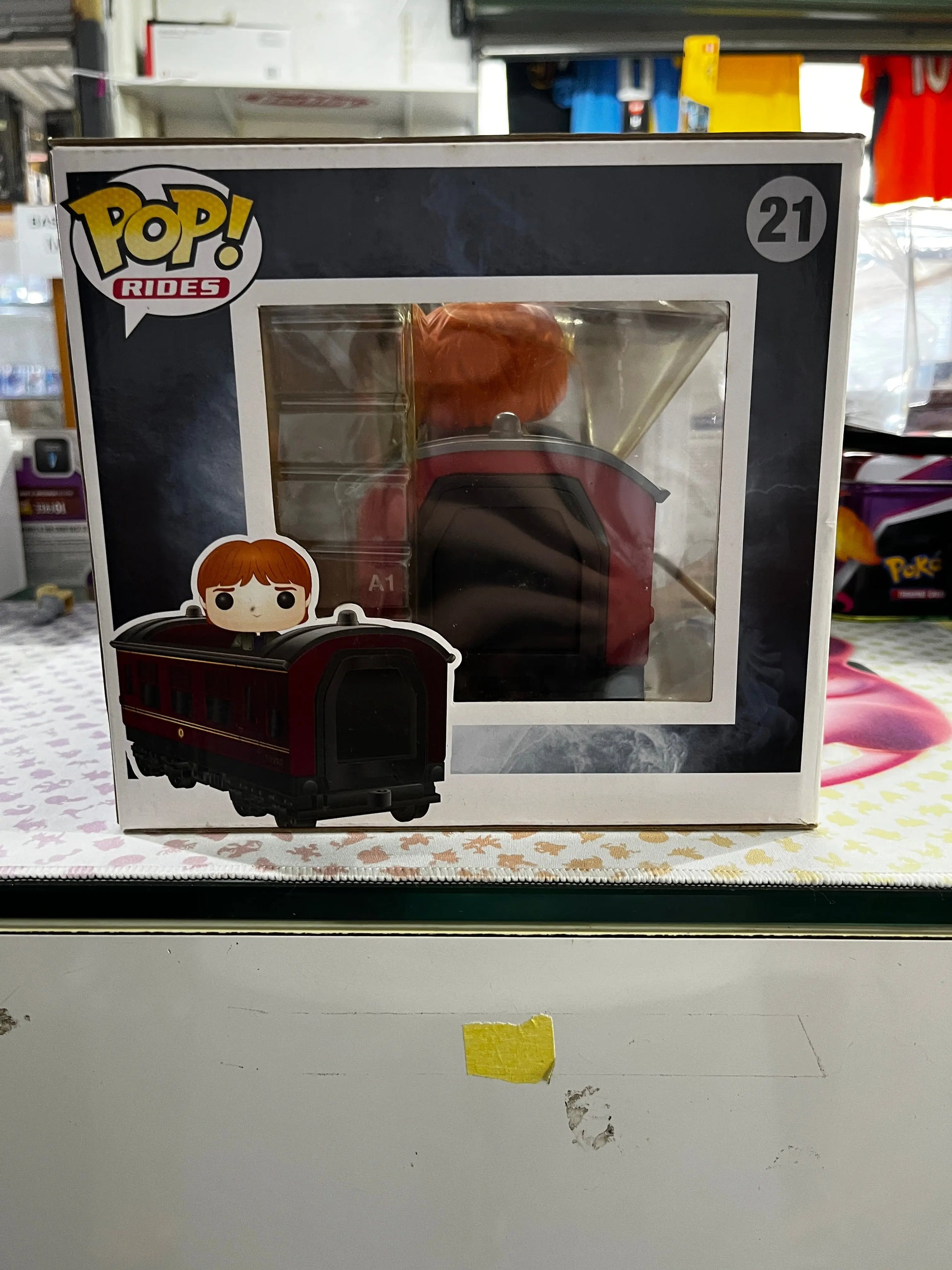 Funko Pop Vinyl Rides Harry Potter Hogwarts Express Carriage with Ron Weasley #21 FRENLY BRICKS - Open 7 Days