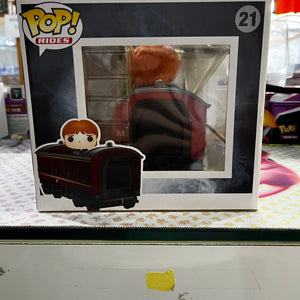 Funko Pop Vinyl Rides Harry Potter Hogwarts Express Carriage with Ron Weasley #21 FRENLY BRICKS - Open 7 Days