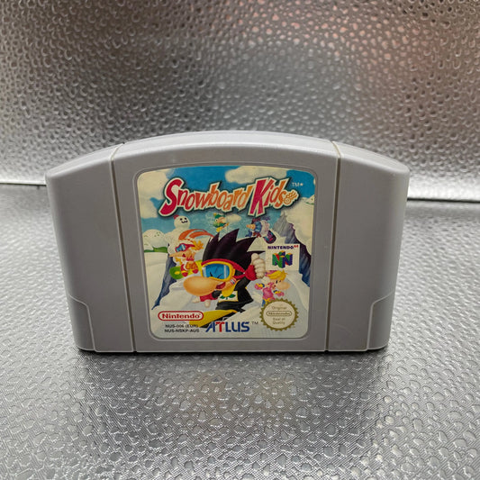 Snowboard Kids Nintendo 64 N64 Game Used Tested & Working PAL FRENLY BRICKS - Open 7 Days