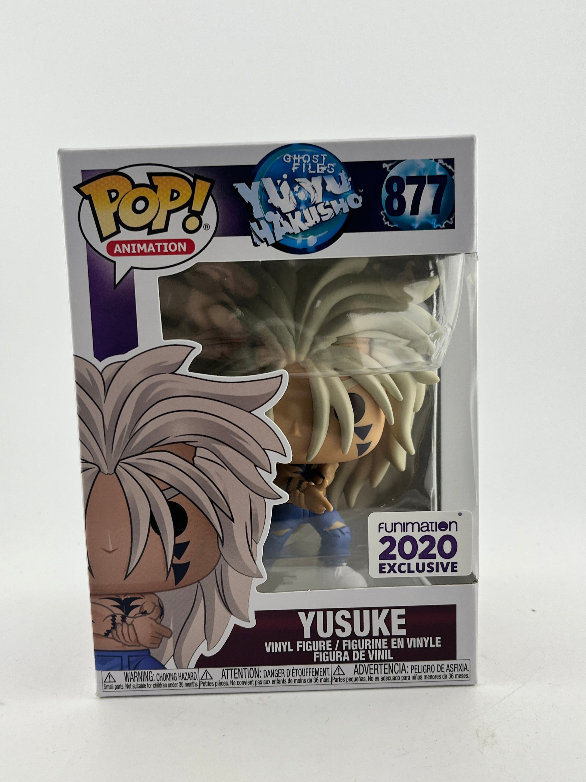 Funko POP! Animation Yu Yu Hakusho - Yusuke #877 - Funimation 2020 Exclusive FRENLY BRICKS - Open 7 Days