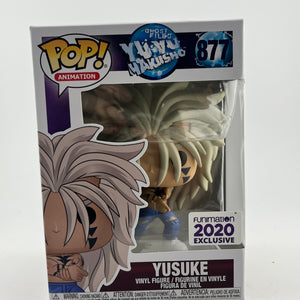 Funko POP! Animation Yu Yu Hakusho - Yusuke #877 - Funimation 2020 Exclusive FRENLY BRICKS - Open 7 Days
