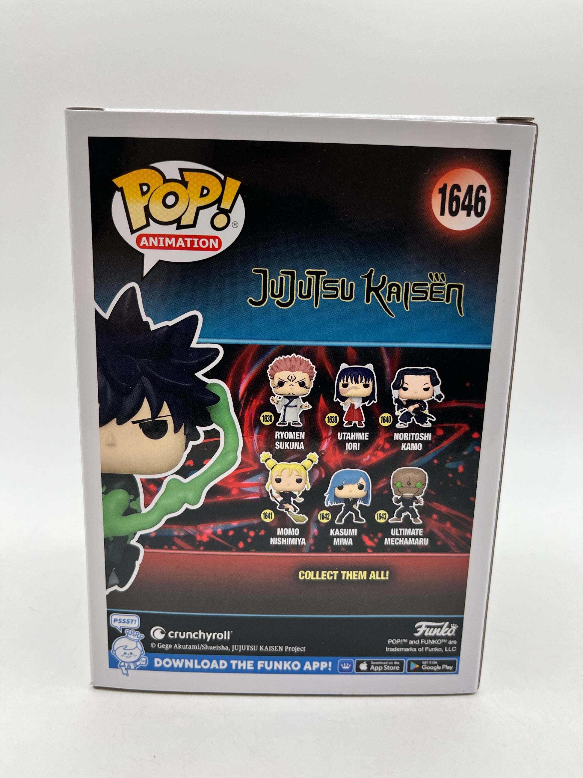 Funko POP! Animation JuJutsu Kaisen- Megumi FushiGuro #1646 - Special Edition FRENLY BRICKS - Open 7 Days