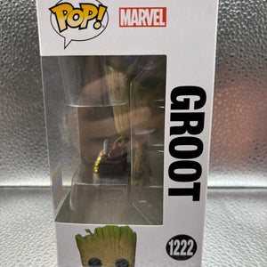 Pop Vinyl #1222 Guardians Of The Galaxy Groot FRENLY BRICKS - Open 7 Days