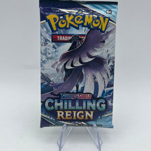 Pokemon TCG - Sword & Shield Chilling Reign  Booster Pack X5 - Art Set Sealed FRENLY BRICKS - Open 7 Days