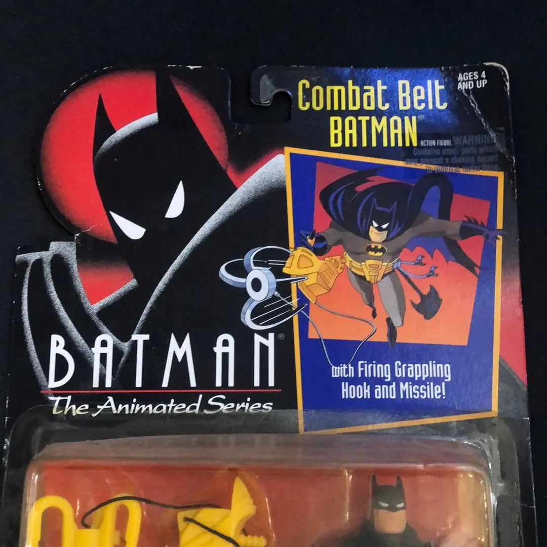 Rare Batman Combat Belt The Animated Series 3.75 in Action Figure 1992 Kenner FRENLY BRICKS - Open 7 Days