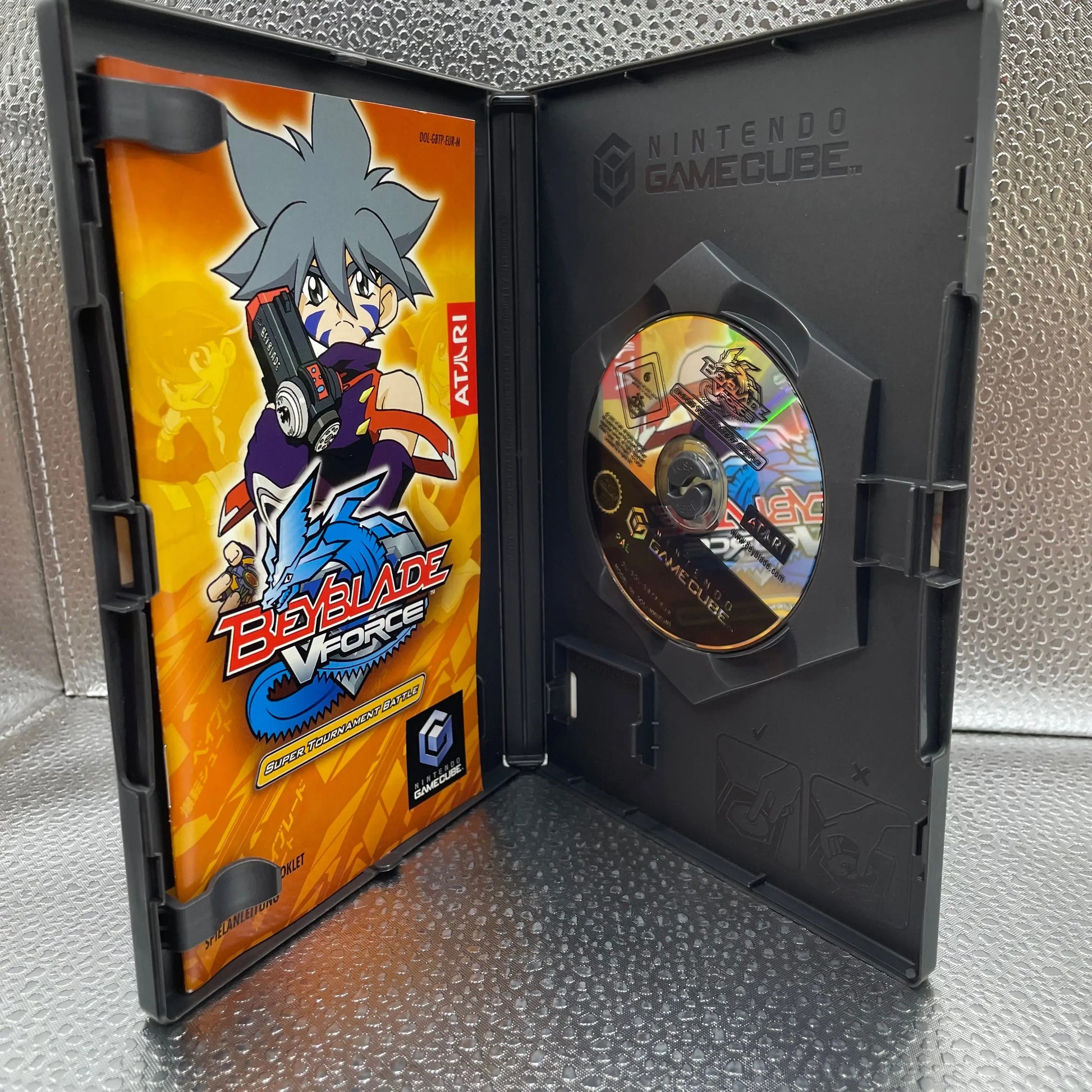 Beyblade VForce Super Tournament Battle Nintendo GameCube Game CIB With Manual Tested PAL FRENLY BRICKS - Open 7 Days