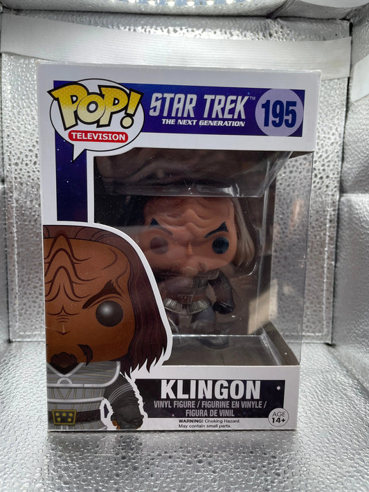 Funko POP! #195 Movies Star Trek The Next Generation Klingon FRENLY BRICKS - Open 7 Days