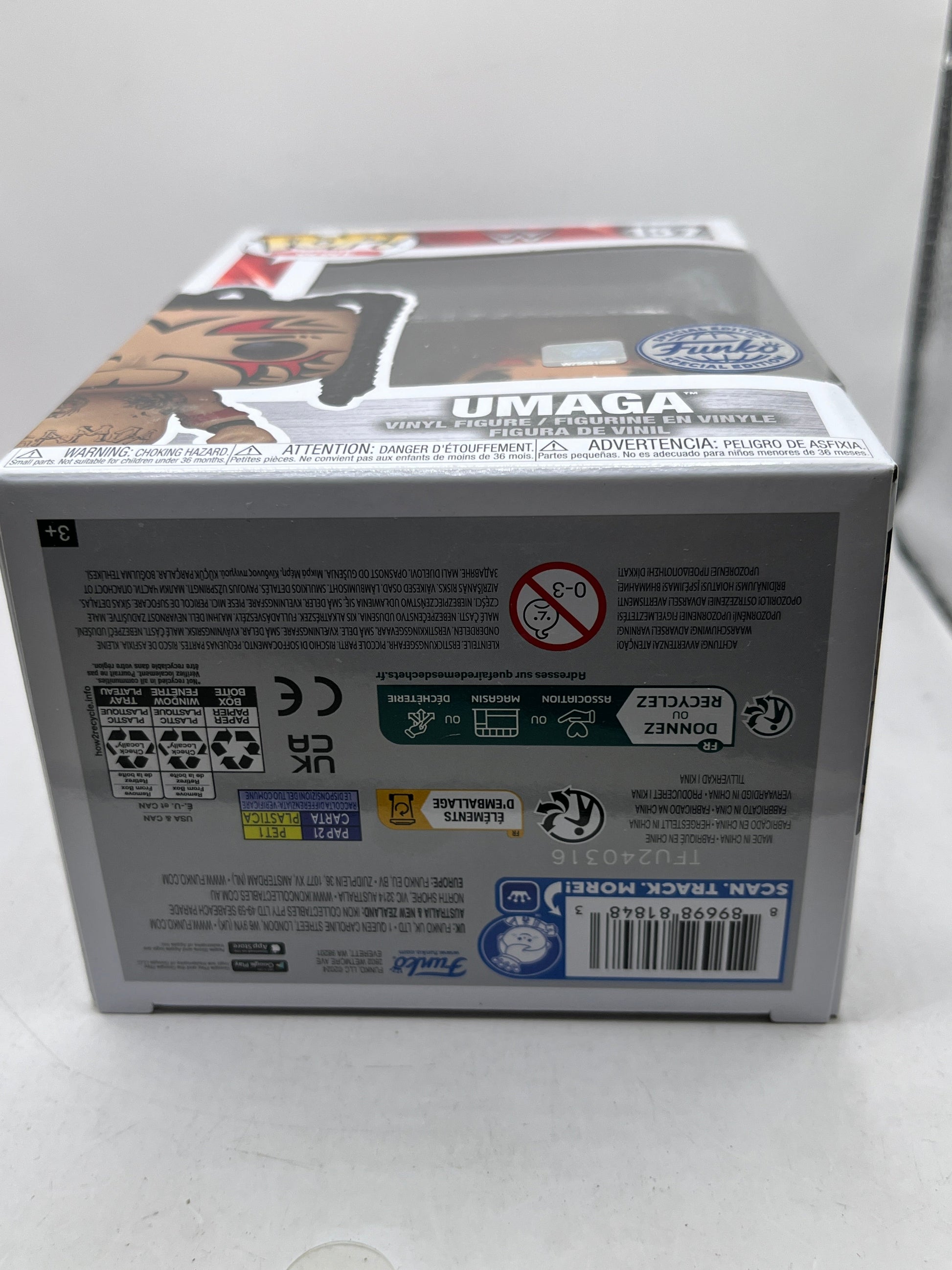 Funko POP! WWE - Umaga #157 - Vinyl Collectable FRENLY BRICKS - Open 7 Days