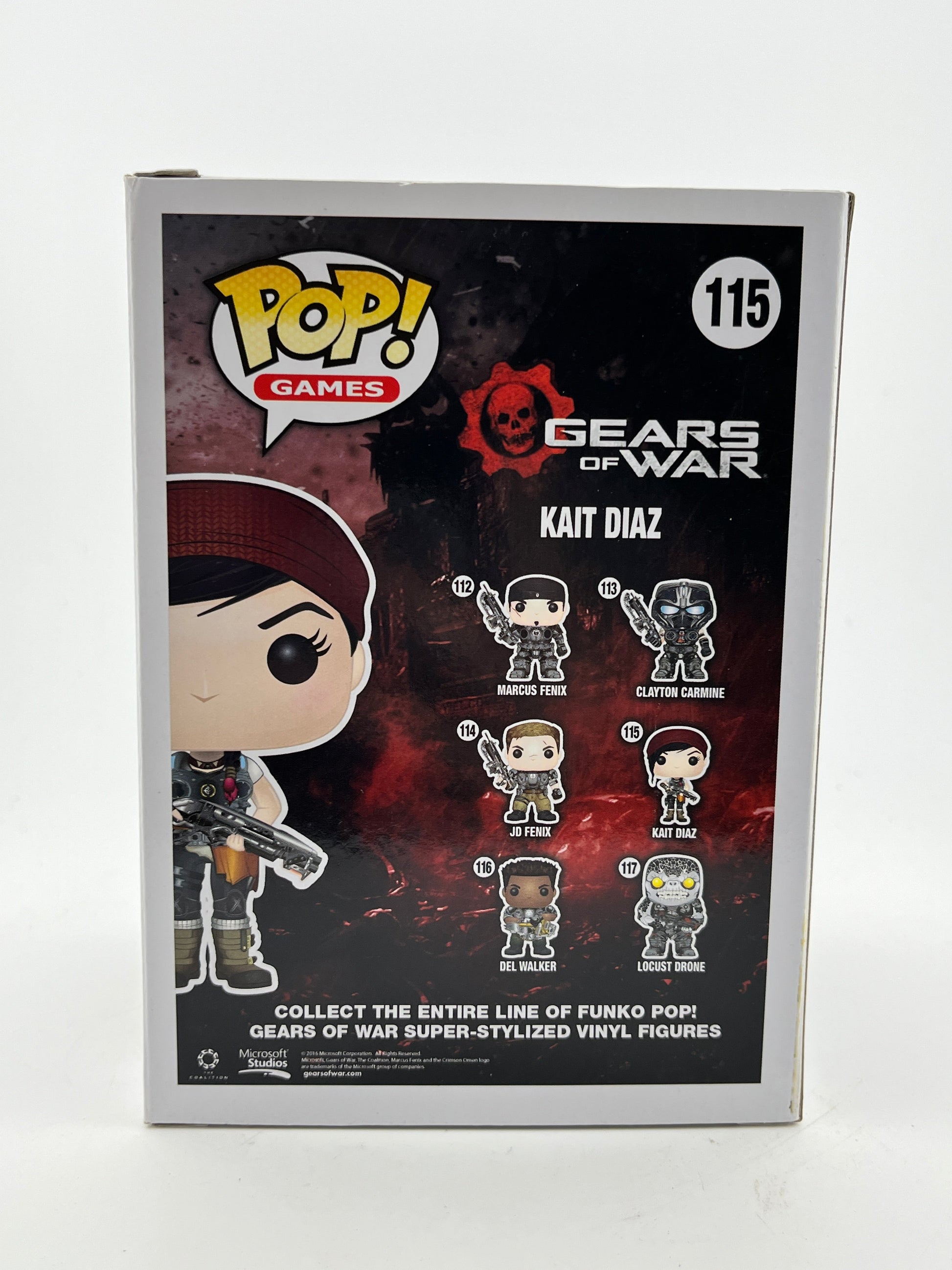 Funko POP! Games Gears Of War - Kait Diaz #115 - Vinyl Collectable FRENLY BRICKS - Open 7 Days