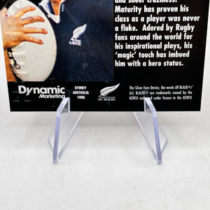 Zinzan Brooke - 1995 Dynamic Marketing All Blacks -  Heroes In Black FRENLY BRICKS - Open 7 Days