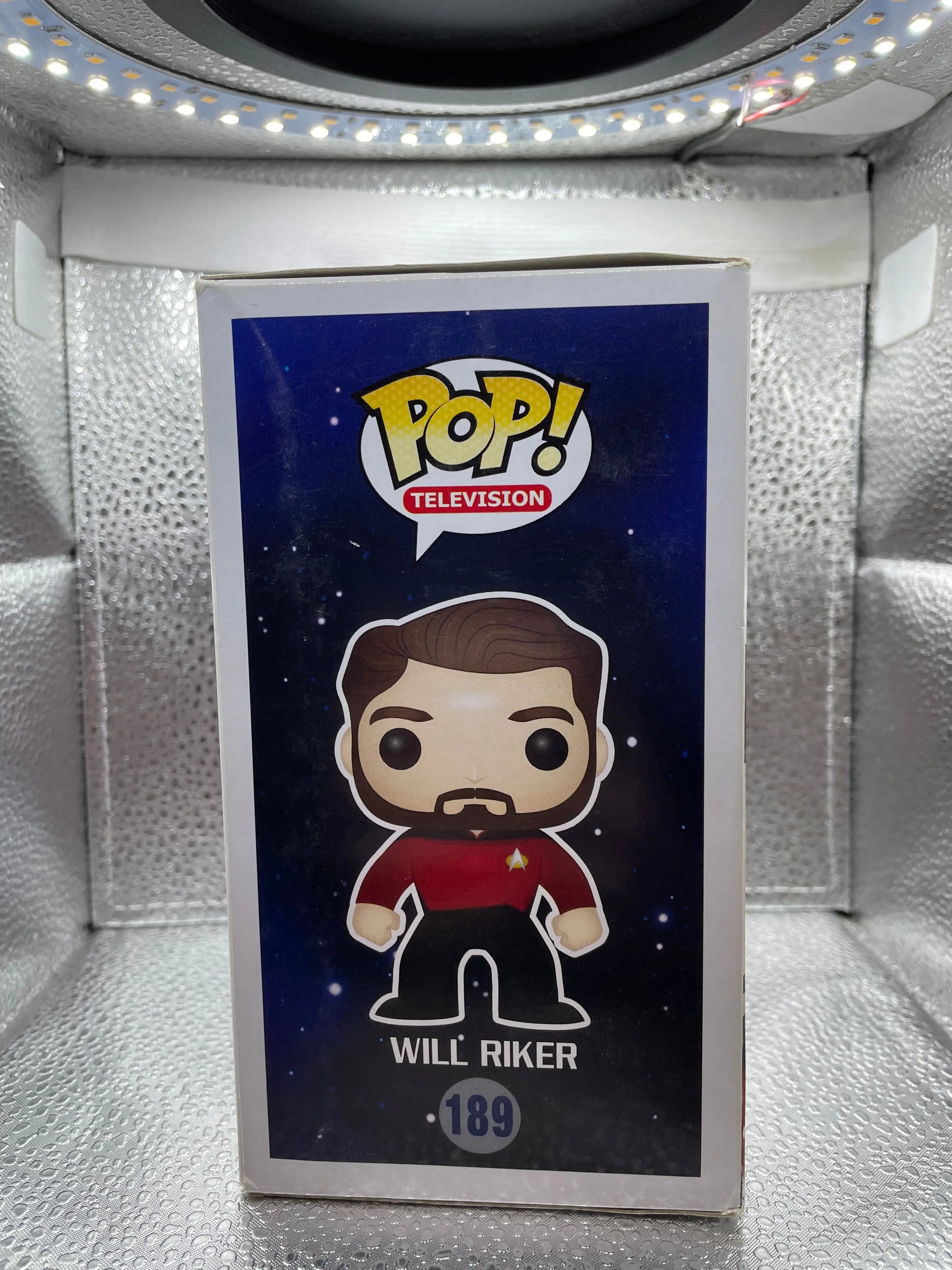 Funko Pop! Star Trek Will Riker #189 Vaulted Vinyl Damaged Box FRENLY BRICKS - Open 7 Days