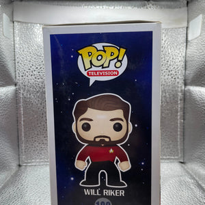 Funko Pop! Star Trek Will Riker #189 Vaulted Vinyl Damaged Box FRENLY BRICKS - Open 7 Days