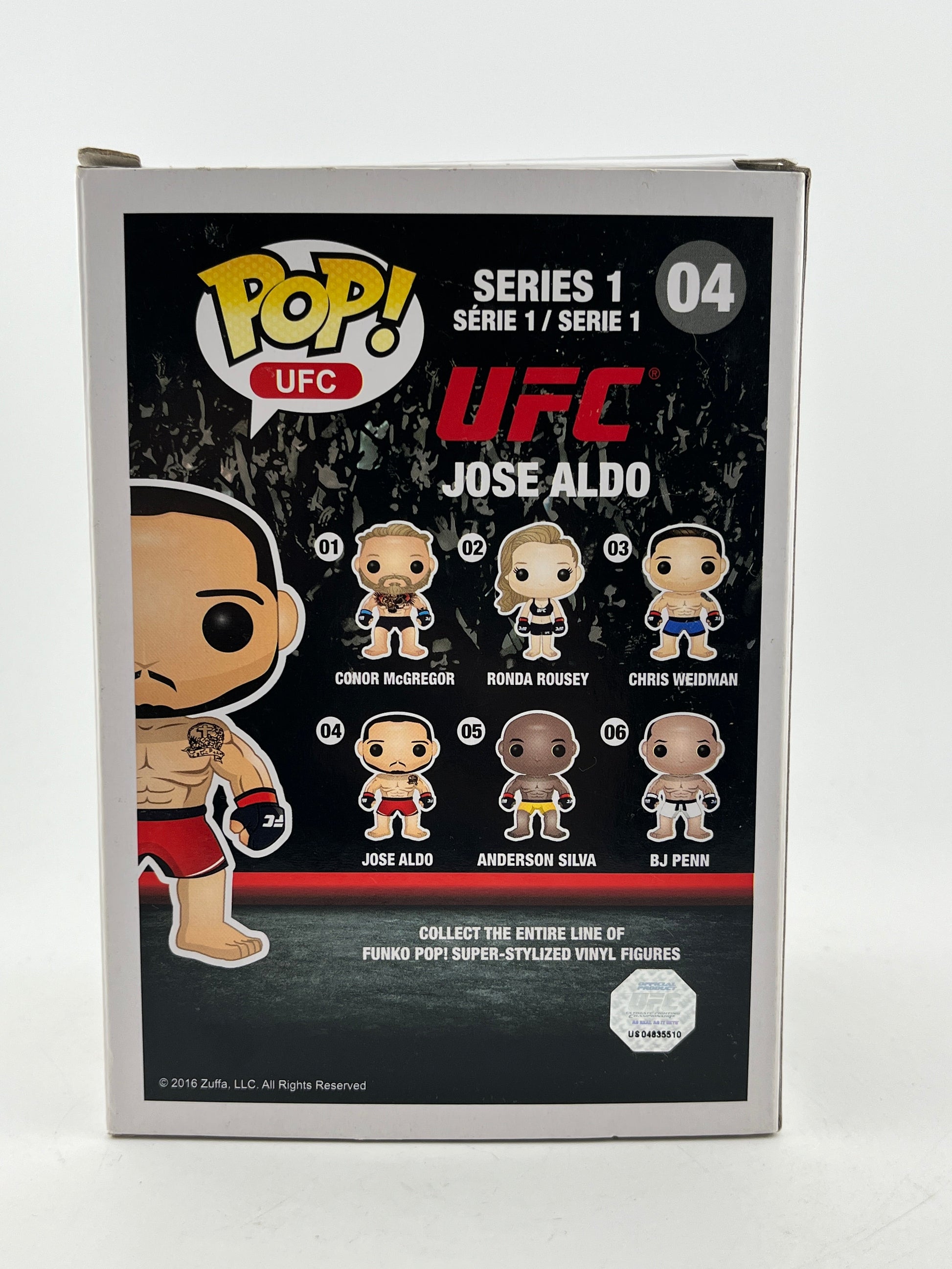 Funko POP! UFC - Jose Aldo #04 - Vinyl Collectable FRENLY BRICKS - Open 7 Days