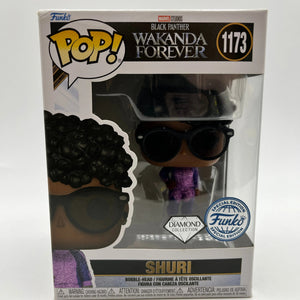 Funko POP! Marvel Black Panther Wakanda Forever Shuri #1173 Diamond Special Edition FRENLY BRICKS - Open 7 Days