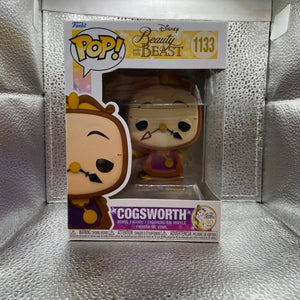 Beauty and the Beast 30th Anniversary - Cogsworth Pop! Vinyl Figure #1133 FRENLY BRICKS - Open 7 Days