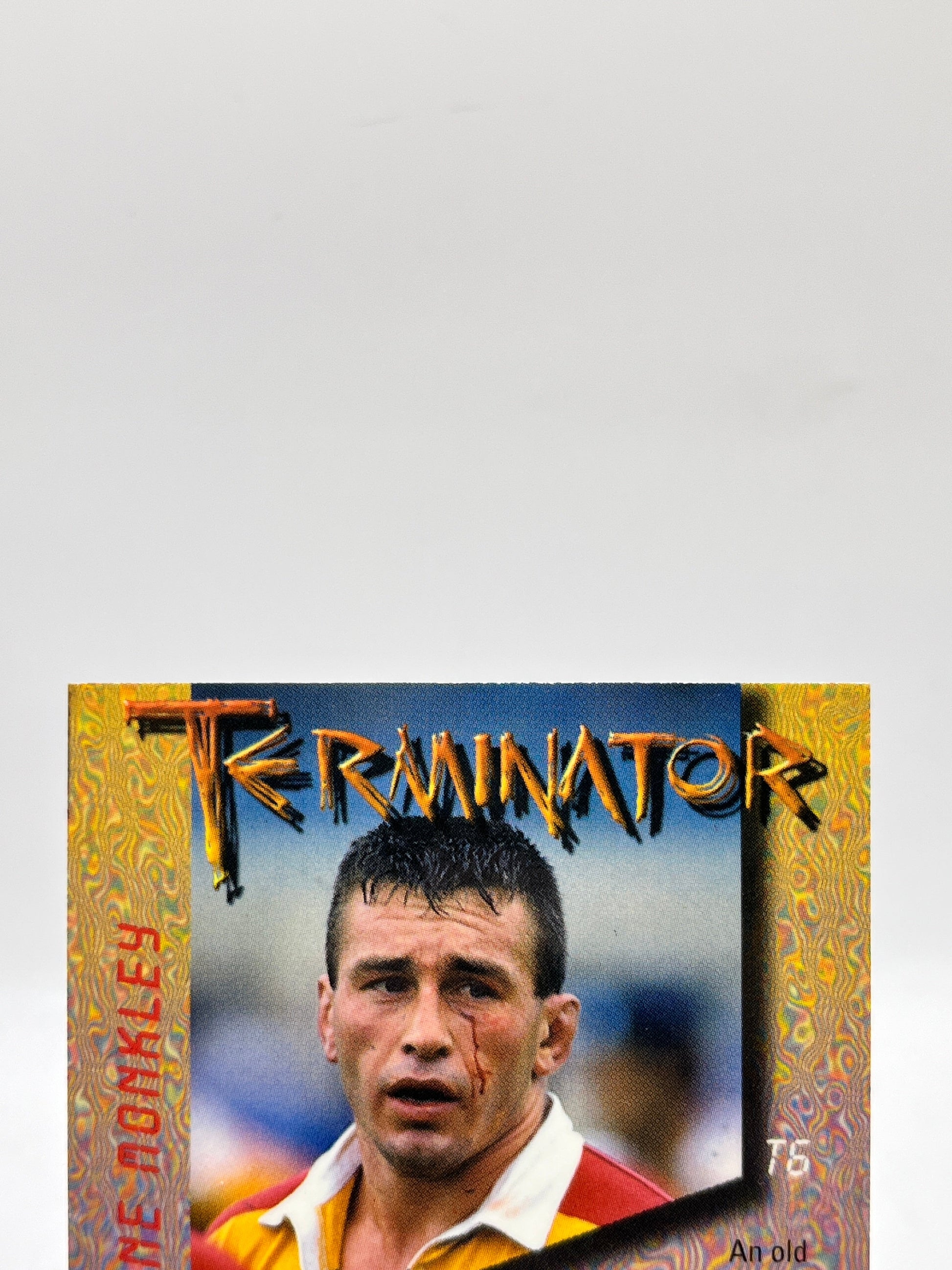 Duane Monkley 1996 - Terminator - NZ Rugby Union - Carr Crazy Authentics FRENLY BRICKS - Open 7 Days