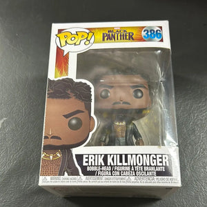 Pop Vinyl 386 Marvel Erik Killmonger FRENLY BRICKS - Open 7 Days